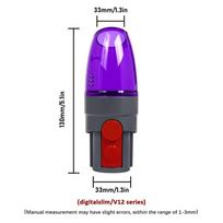 Vakuumo siurbimo adapteris Suspaudžiamas laikymo maišelis Antgalis Siurblys Tinka Dyson V8 V10 V11 V15 G5 V10Slim V12Slim Dulkių siurblio priedai Namų suspaudimas as the picture šviesiai pilka spalva