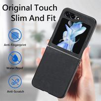 Anti-Dust Protector Case for Samsung Galaxy Z Flip 7 5G Flip7 FE Flip5 Flip6 Flip4 Flip3 Flip 6 5 4 3 Matte Leather Cover Galaxy Z Flip4 juoda