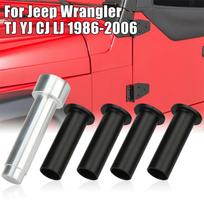 NAUJAS Durų vyrių kaiščio įvorės komplektas Tinka Jeep Wrangler TJ YJ CJ LJ 1986-06