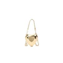 Korean version of small fresh mini acrylic heart-shaped women's dinner bag, new cute women's shoulder messenger bag sidabras