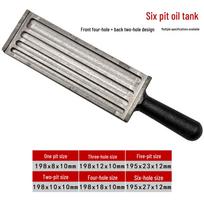 Gold & Silver Oil Groove Jewelry Casting Mold (7  & 8 ), Goldsmith Sand Casting Template