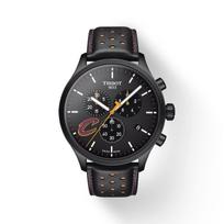 Tissot Leather Strap black Dial Men's Fashion Watch T116.617.36.051.01 juoda