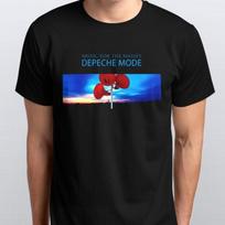 Depeche Mode Trendy Band T-Shirt Music T-SHIRT S M L XL XXL 3 4 XL colours Black S įvairiaspalvis