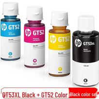 HP Original Ink Tank Printer Ink Cartridge 4-Color Set (GT51xl/GT52xl/GT53xl Series)