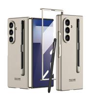 For Samsung Galaxy Z Fold 7 Case Hard With Pen tempered glass film Protective Back Cover Case For samsung Z Fold7 Phone Shell Galaxy Z Fold7