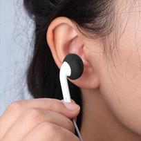 [wild cheers] 600PCS Replacement Ear Tips Headsets Earbuds Soft Sponge Foam Protective Sleeve Headphone Protector Cover Black NONE