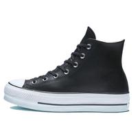 Converse  Chuck Taylor All Star Lift High Black Women Sneakers White 561675C 37.5