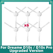 Suderinama su Dreame D9 Max Gen 2/D10s/D10s Pro Atsarginės dalys Pagrindinis šepetys, Šoninis šepetys, HEPA filtras, Šluostės priedai white