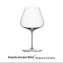 Shangqi Premium krištoliniai bordo vyno taurės, 960 ml (2 rinkinys)