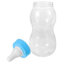 Funny Baby Bottle Piggy Bank Lovely Money Box Supplies Transparent baby bottle piggy bank baby bottle Desktop Ornament for Kids