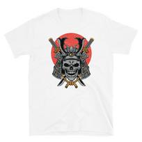 Japan Bushido Skull Samurai The Way of the Warrior Short-Sleeve Unisex T-Shirt S įvairiaspalvis