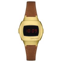 HAMILTON American Classic Series Quartz Movement 100 Meters Waterproof Unisex Watch 26*31mm Black Dial Stainless Steel Case Cowhide Strap H52314530 juoda