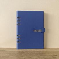 A5 6-Hole Hollow Leaf Binder Business Notebook with Oil Edge - Custom Logo Option Available A5 Standard Paper