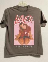 Slayer Hell Awaits Britney Spears Medvilniniai marškinėliai Visų dydžių S5XL Unisex marškinėliai S įvairiaspalvis