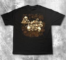 Chip Graveyard Poker T-Shirt by High Roller Clothing S įvairiaspalvis