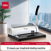 Deli 3870 21-Hole Comb Binding Machine CN plug (adapter included)