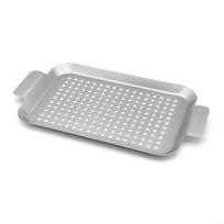 2Pcs Oven Baking Dish Cookie Tray With Holes and Handle Barbecue Tray Enduring X3UC CN