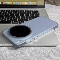 For vivo X300 Pro Case Hard Matte Clear Luggage Stripe Slim Non-slip Anti Fall Phone Cover For vivo X300 Shell Shockproof Bumper vivo X300 Pro pilka spalva