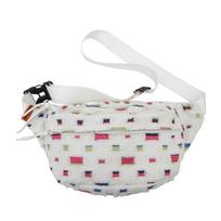 2025 Ripped Hole Hip Hop Punk Fanny Pack Men Women Large Capacity Canvas Fabric Single Shoulder Crossbody Bag
