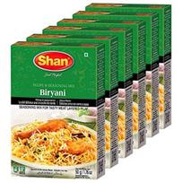 Shan Biryani Garstyčių Masala, 6 pakuotės, 6 x 50 g