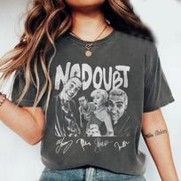 No Doubt Muzikos Grupės Narių Vintažiniai Marškinėliai L