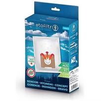 ETA Dust bags for vacuum cleaners Concept, ECG, Gorenje, Hyundai, Rohnson, Samsung, Sencor, Tesla and others | ETASEN1 | 4 pc(s) | White ETASEN1
