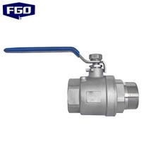 FGO Stainless Steel 304 Two-piece Ball Valve DN50