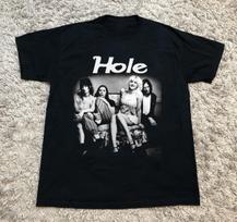26 Hole Band Collection Short Sleeve Cotton Black Unisex All Size T-Shirt Unisex T-Shirt S