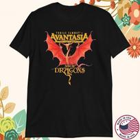 Avantasia Tobias Sammet's Here Be Dragons T-shirt S įvairiaspalvis