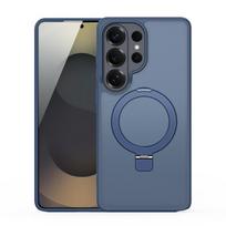 Dėklas Dux Ducis Yind Magnetic Stand Samsung S948 S26 Ultra tamsiai mėlynas