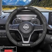 CFFWJL1 Car Steering Wheel Cover Nissan Qashqai Juke X-Trail Patrol Note Leaf Altima Maxima Micra Murano Rogue Pulsar Sentra Teana Tiida