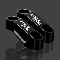 For HONDA CB 300 R CB300 R CB 300R CB1000 R CB 1000R Motorcycle Accessories Rearview Mirror Extender CNC Aluminium CB300R Black