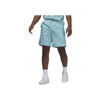 Jordan Essentials All-Over Logo Print Drawstring Loose Shorts Men Bottoms Aqua-Green DX9673-464 L
