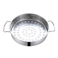 Large Hole Colander with Long Handle Stainless Steel Slotted Spoon Pasta Vegetable Strainer for Frying Draining Multi-Purpose Kitchen Tool B