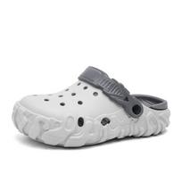 Unisex EVA Clogs Lightweight Hole Shoes Non Slip Garden Beach Sandals Casual Bathroom Slippers Daily Wear Travel Outdoor 38