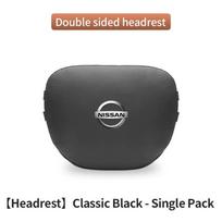 CFFWJL1 Nissan Qashqai Juke X-Trail Patrol Note Leaf Altima Maxima Micra  Car Headrest Neck Support Seat Lumbar Cushion Soft Neck Pillow juoda