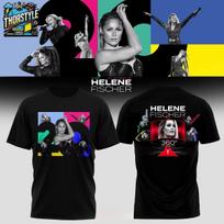Helene Fischer 360 Stadiono Turas 2026 Švęskite 20 Metų Mados Vyriškas Marškinėliai 2026 Vasaros Naujas Gatvės Stiliaus Hip Hop Marškinėliai Unisex 4XL