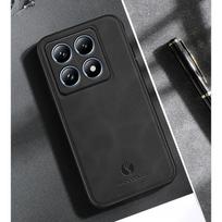 Anti-Falling Case for Xiaomi 14T Pro 15T MI15T Xiao Mi 15t Pro 5G MI14T XIAOMI15T Anti-Falling Luxury Leather Phone Funda Capa Xiaomi 14t juoda