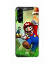 Case - Maniacase - Samsung Galaxy A26 - Silicone - Soft - Super Mario Bros Movie juoda