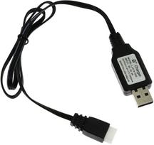 USB įkrovimo laidas 7.4V – SYMA X8C X8G Hubsan H501S – Suderinamas su LiPo baterijomis – Juodas – Plastikas juoda