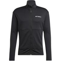Adidas Terrex Multi Light Fleece striukė su užtrauktuku vyriška striukė Juoda IB1818 L