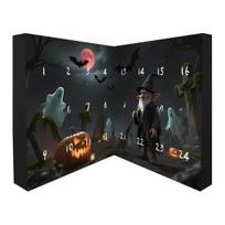 Halloween Elf Countdown Calendar 24 Days Halloween Advent Calendar Gnome Advent Surprise Calendars Decoration juoda
