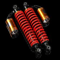 Keturračių, Kartingų Oro Pagalvės Amortizatoriai - Didysis Jautis ir Mažasis Dinzauras Hidrauliniai 305-325mm White Shock Absorber 1pc (305mm)