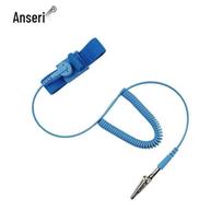 Ancai Rui Wired Adjustable Anti-static Wrist Strap mėlyna
