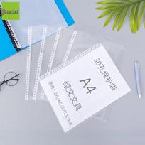 Lvwen 30-Hole Document Protector Sleeves