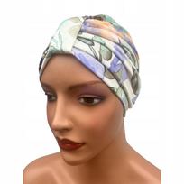 Moterų Turbanas Emma 437 Kepurė Įdedama Ant Galvos Taip Pat Po Chemoterapijos gray