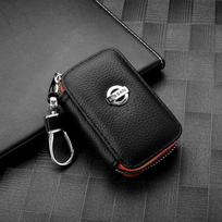 CGCBZC1 1PC Leather Key-Wallet Auto Emblem Car Key-Bag Multi Key-Case Key-Holders For Nissan Nismo Almera Tiida Sunny QASHQAI Skyline