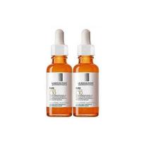 (2) La-Roche Posay SERUMAS SU GRYNU VITAMINU C, Raukšlių mažinimo koncentratas, Atnaujinantis spindesį, Antioksidacinis 30ml 5