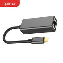Mingling ML-WKT USB-C to Gigabit Ethernet Adapter pilka spalva