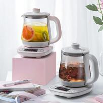 Bear Mini 0,8 l stiklinis virdulys sveikatai, Kinijos kištukas (adapteris įtrauktas)